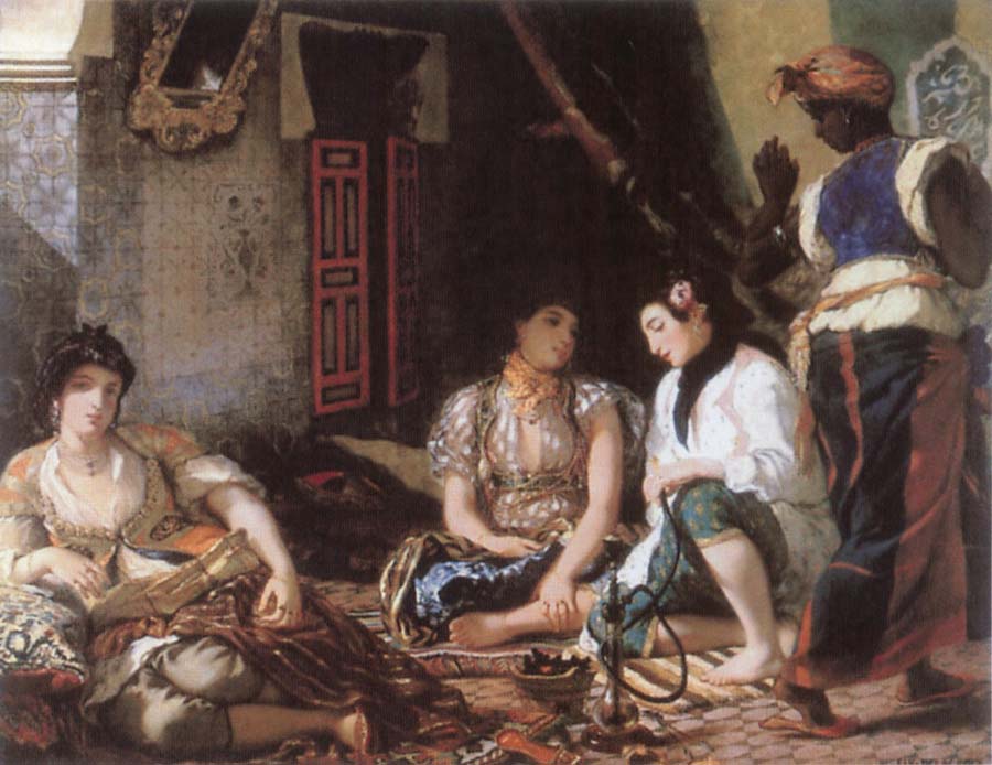 Algerian Women in their Chamber